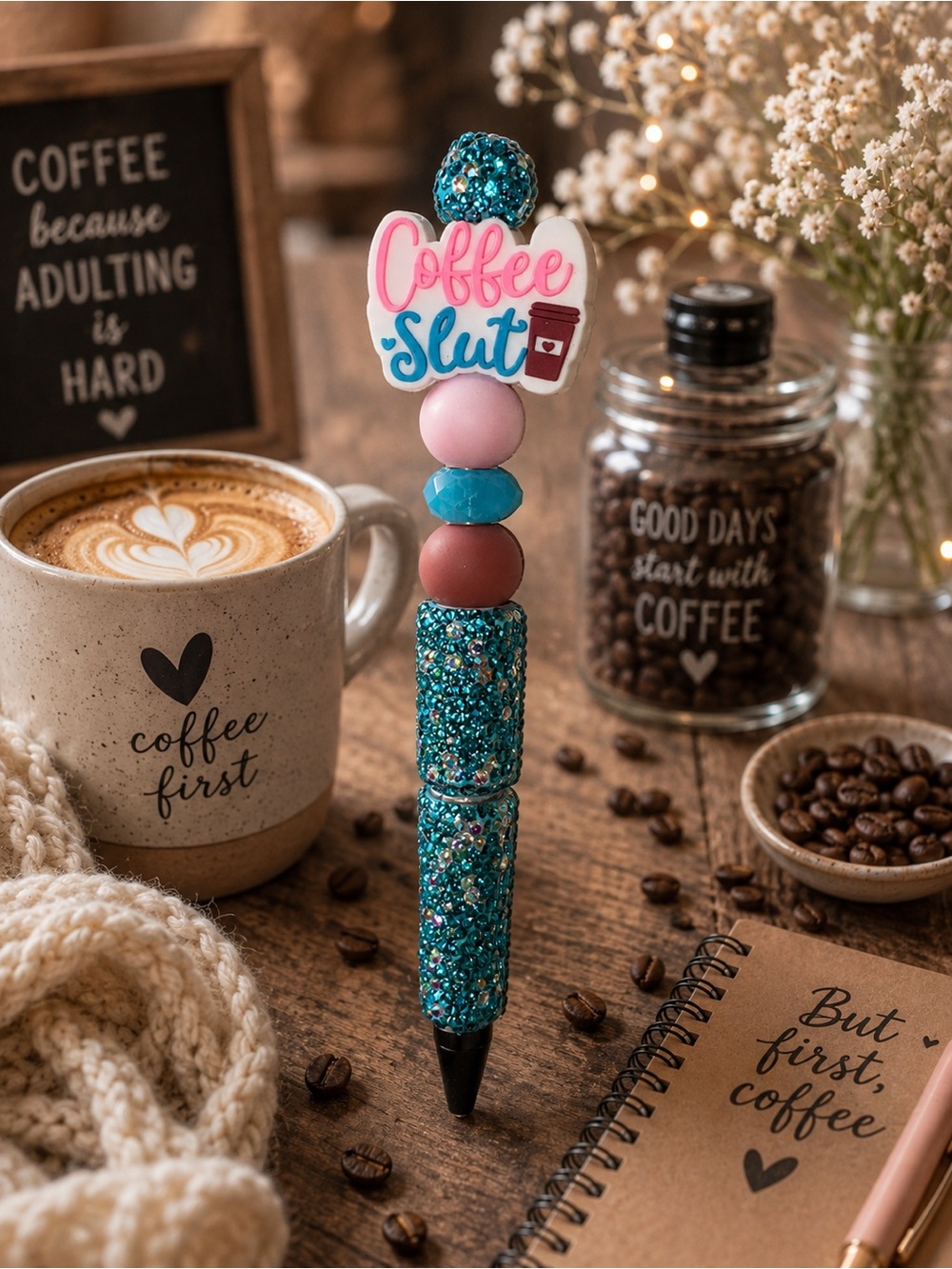 Handmade Bedazzled Pen (Pick One) - Picture 10 of 11